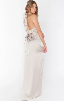 Show Me Your Mumu Adele Halter Maxi Dress