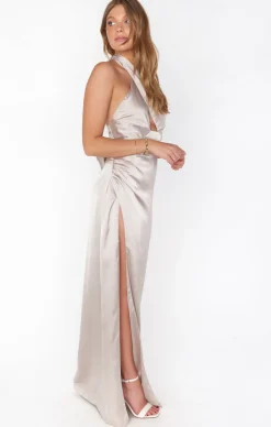 Show Me Your Mumu Adele Halter Maxi Dress