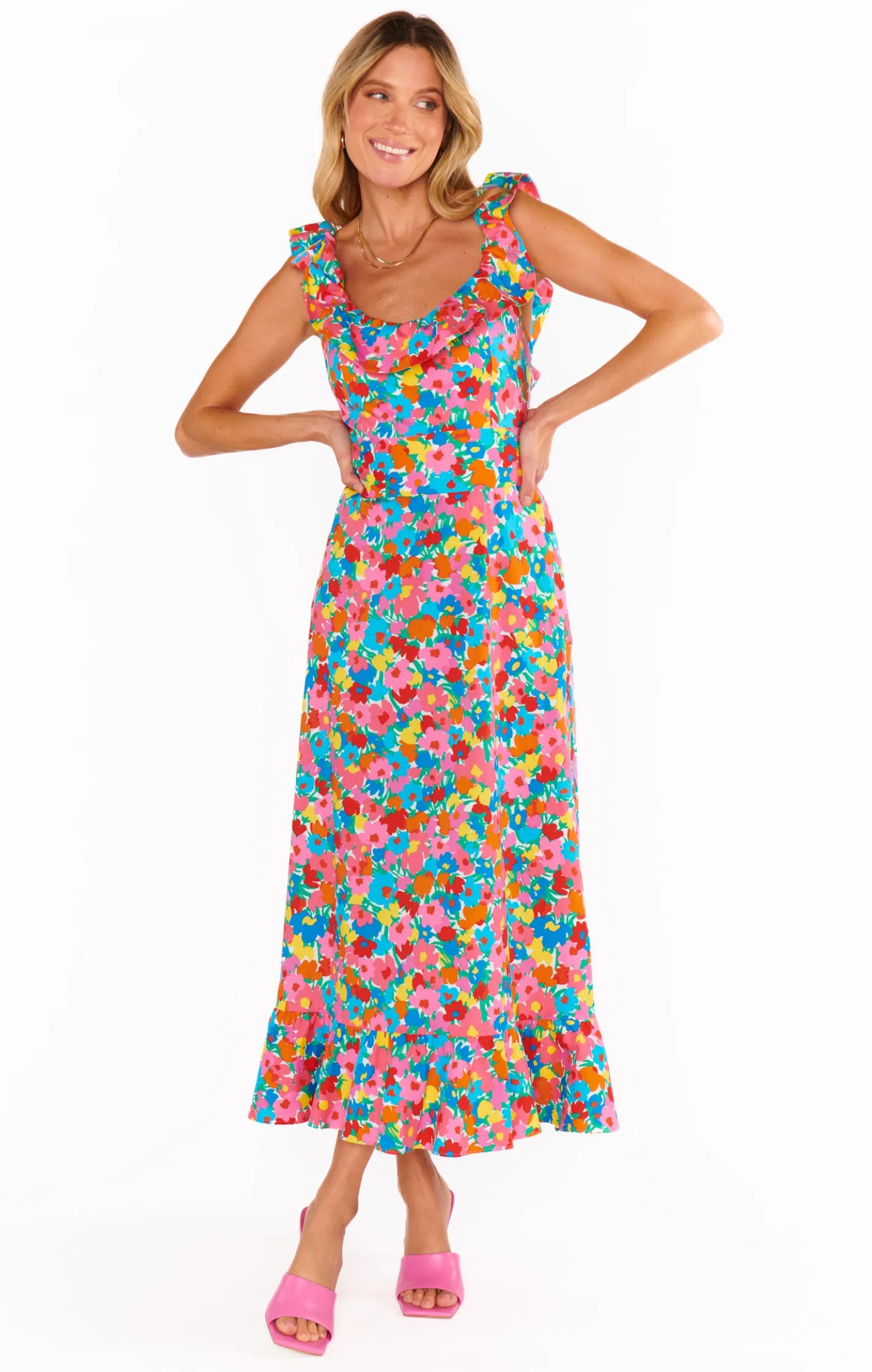 Show Me Your Mumu Alexis Midi Dress