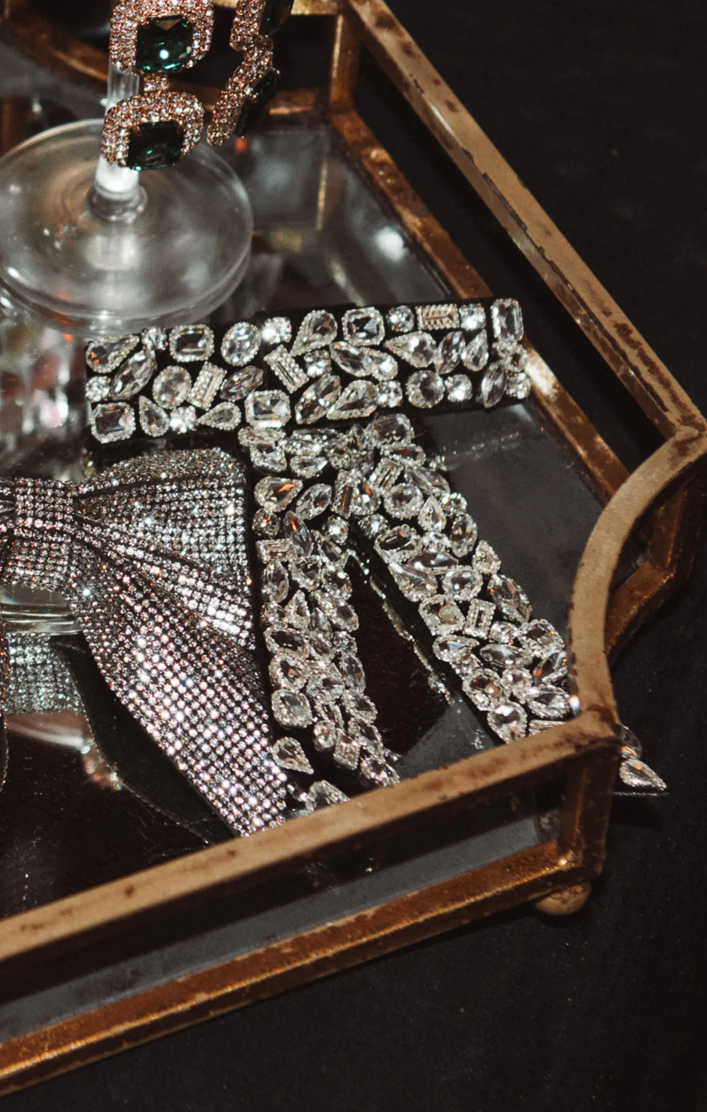 Show Me Your Mumu Bejeweled Hair Bow