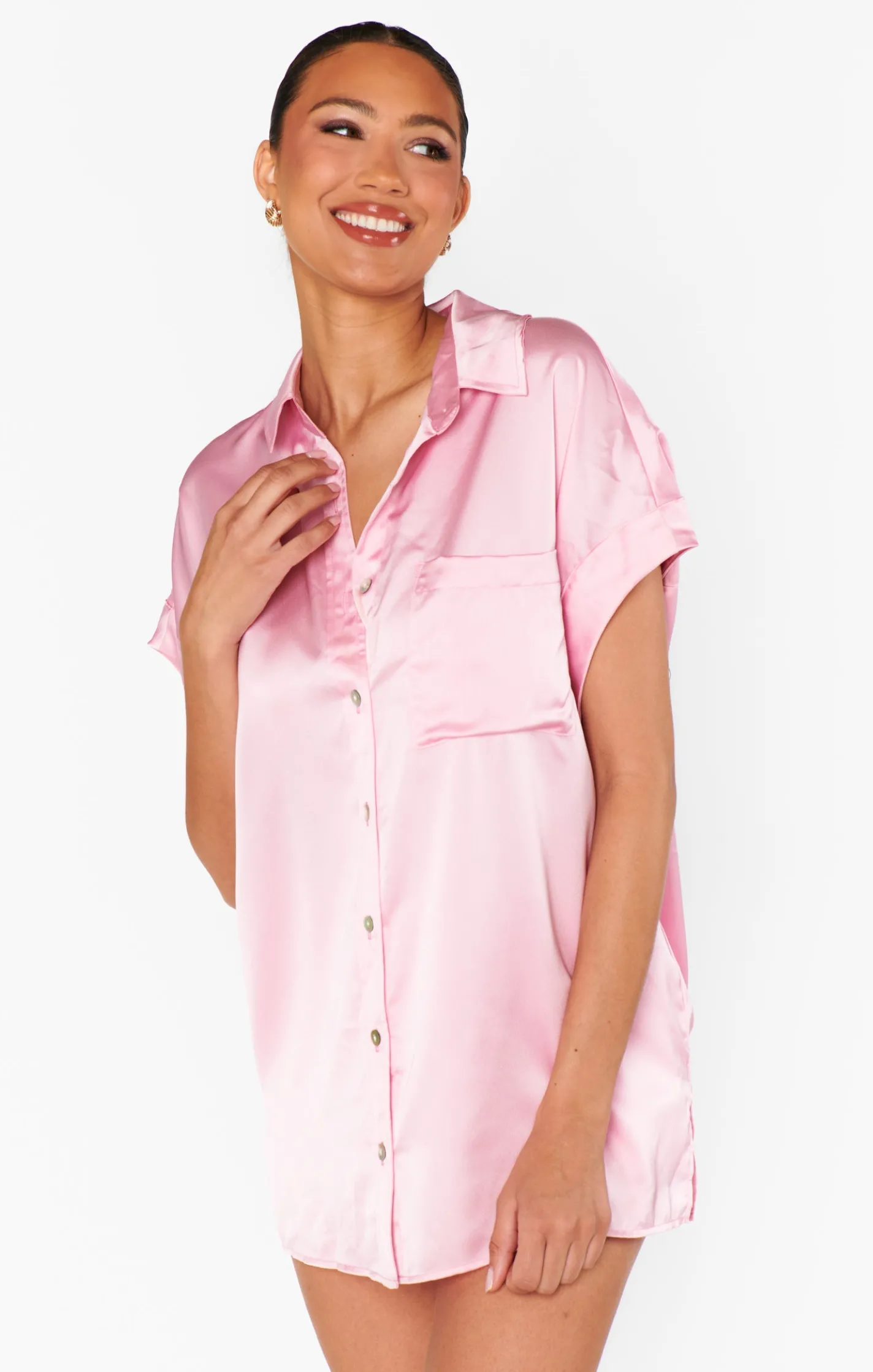 Kids Show Me Your Mumu Best Day Button Up