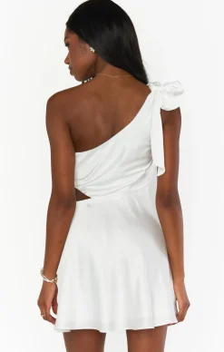 Show Me Your Mumu Betsy Bow Mini Dress