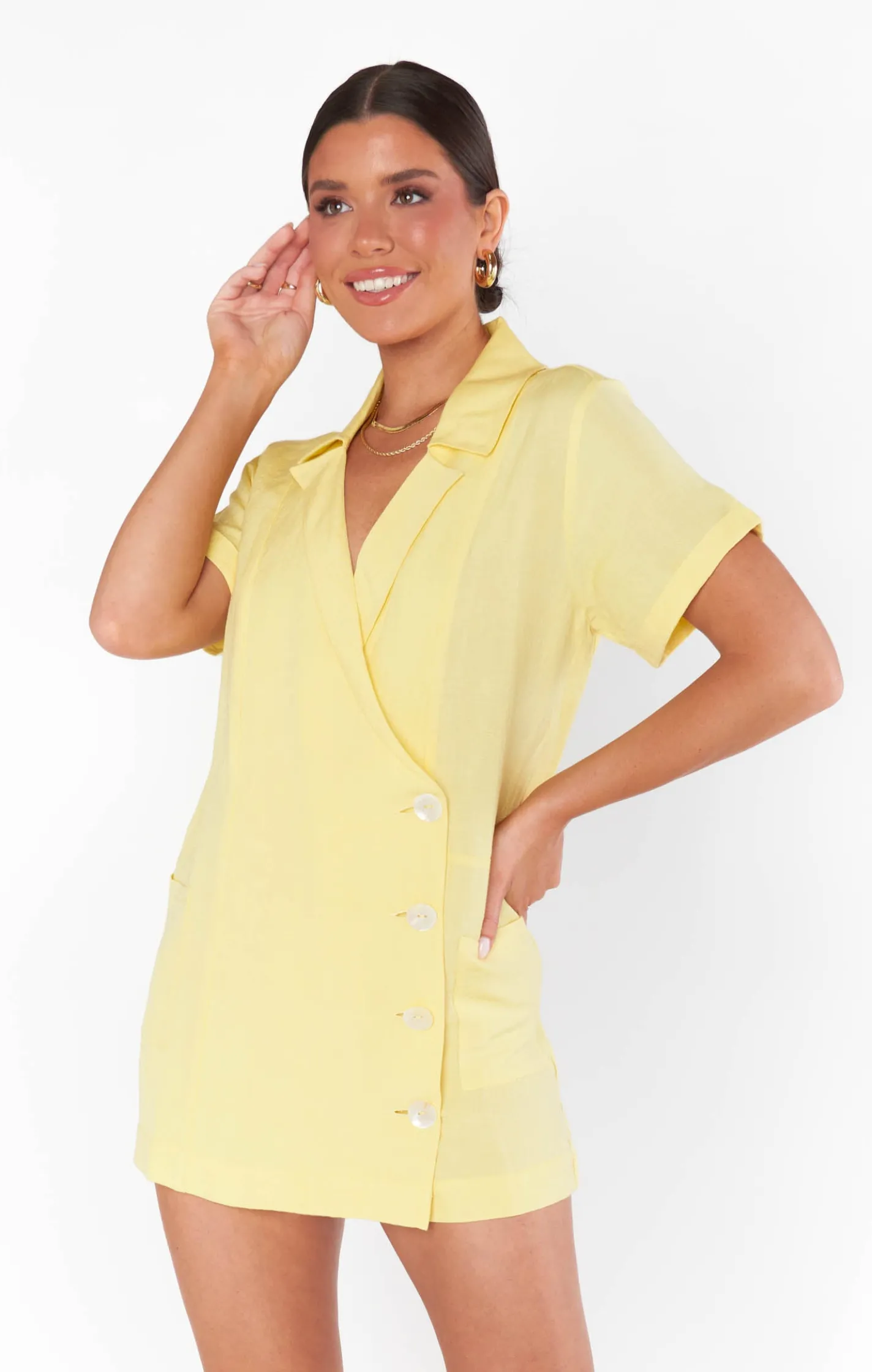Kids Show Me Your Mumu Bicoastal Blazer Romper