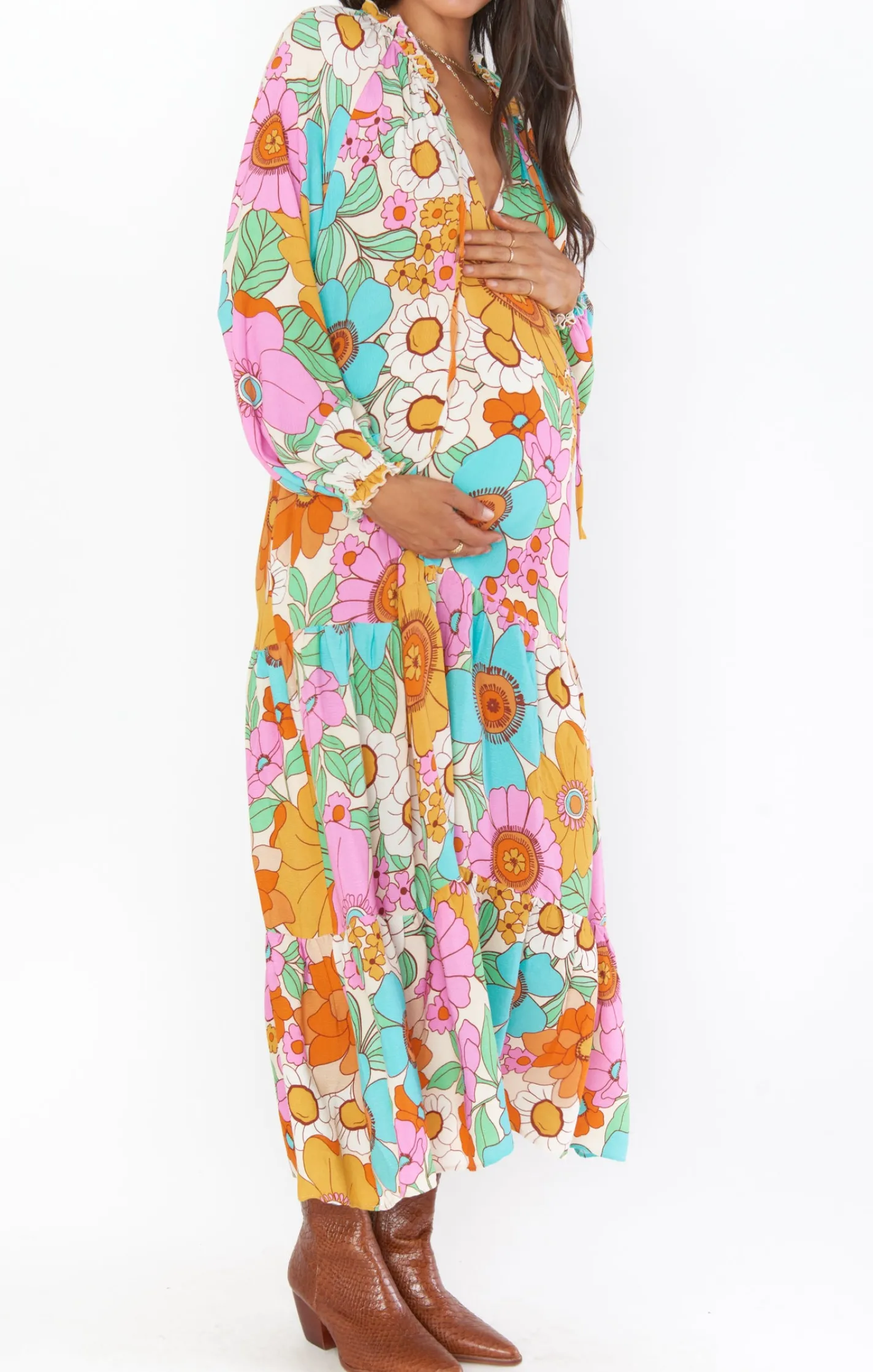 Kids Show Me Your Mumu Birdie Maxi Dress