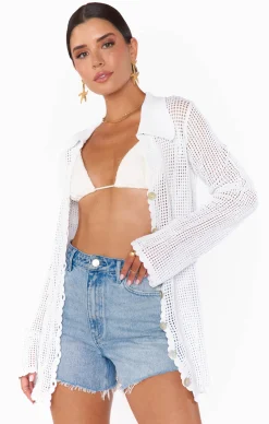 Kids Show Me Your Mumu Button Up Coverup