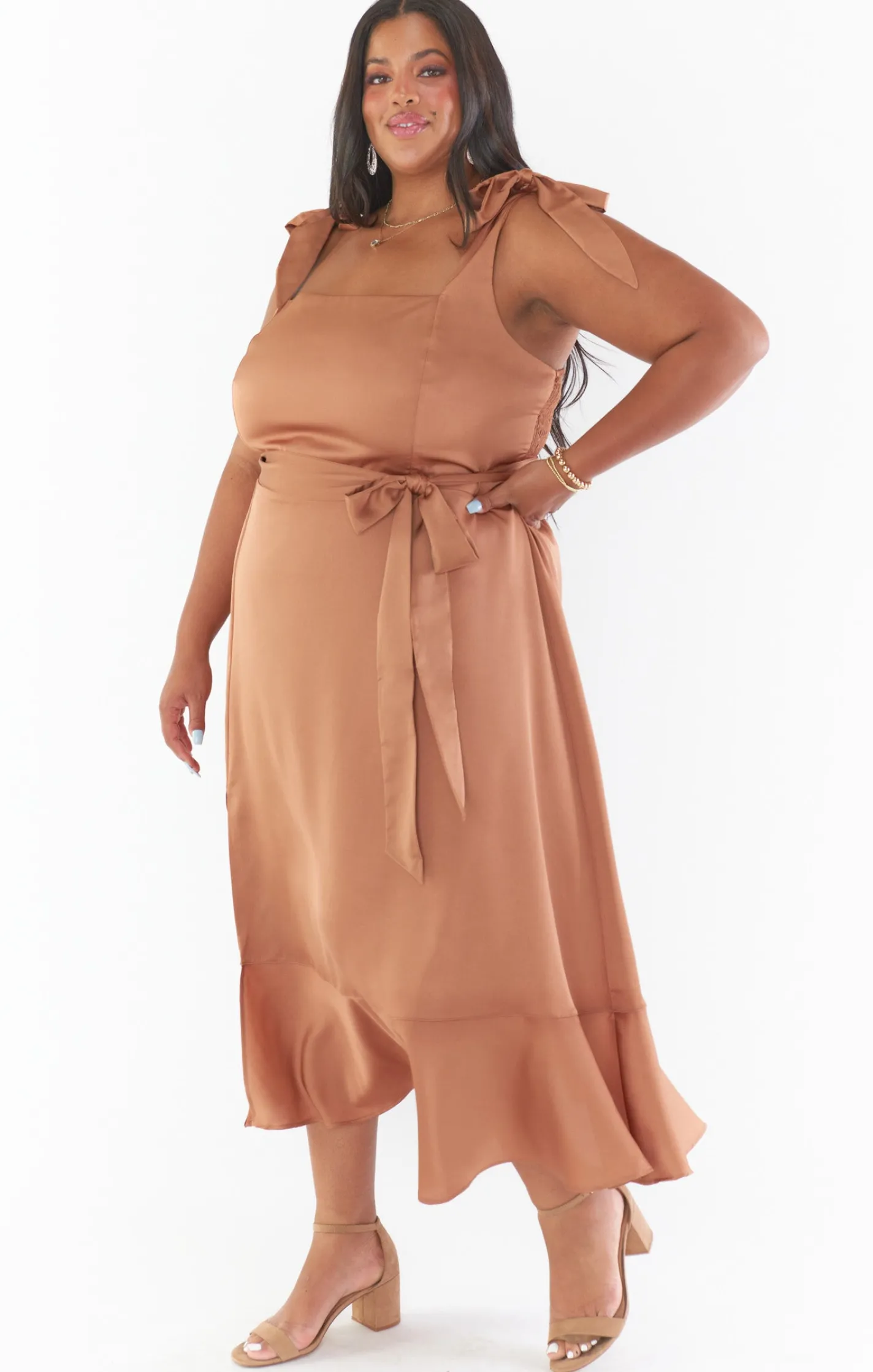 Show Me Your Mumu Claire Midi Dress