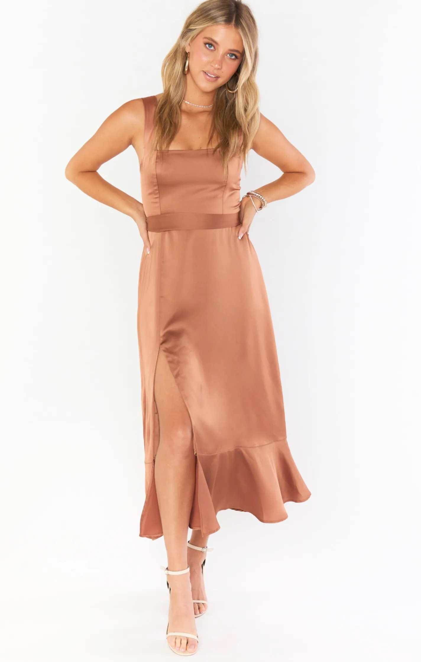 Show Me Your Mumu Claire Midi Dress