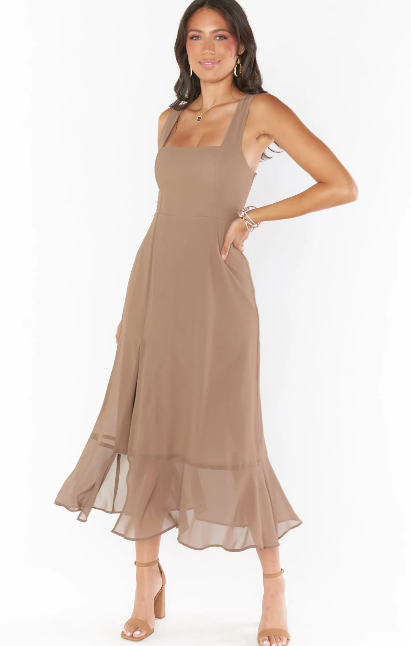 Show Me Your Mumu Claire Midi Dress