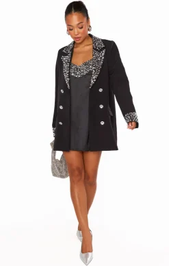 Kids Show Me Your Mumu Extra Bling Blazer Dress