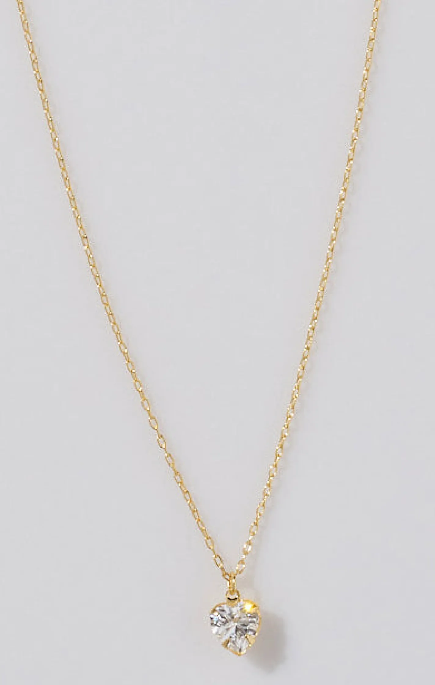 Show Me Your Mumu Faithy Jewels Hailey Heart Necklace