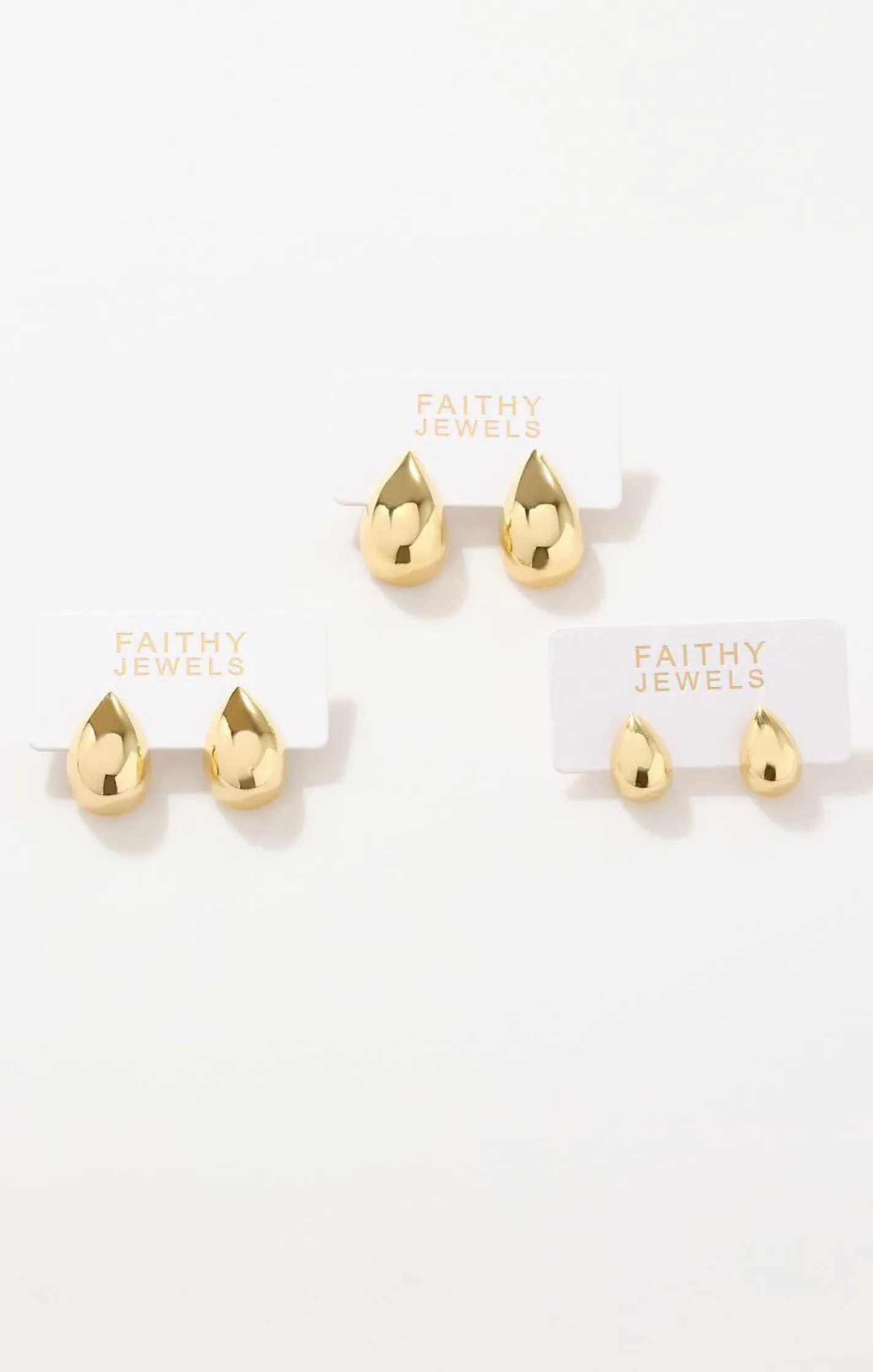 Show Me Your Mumu Faithy Jewels Large Teardrop Earring