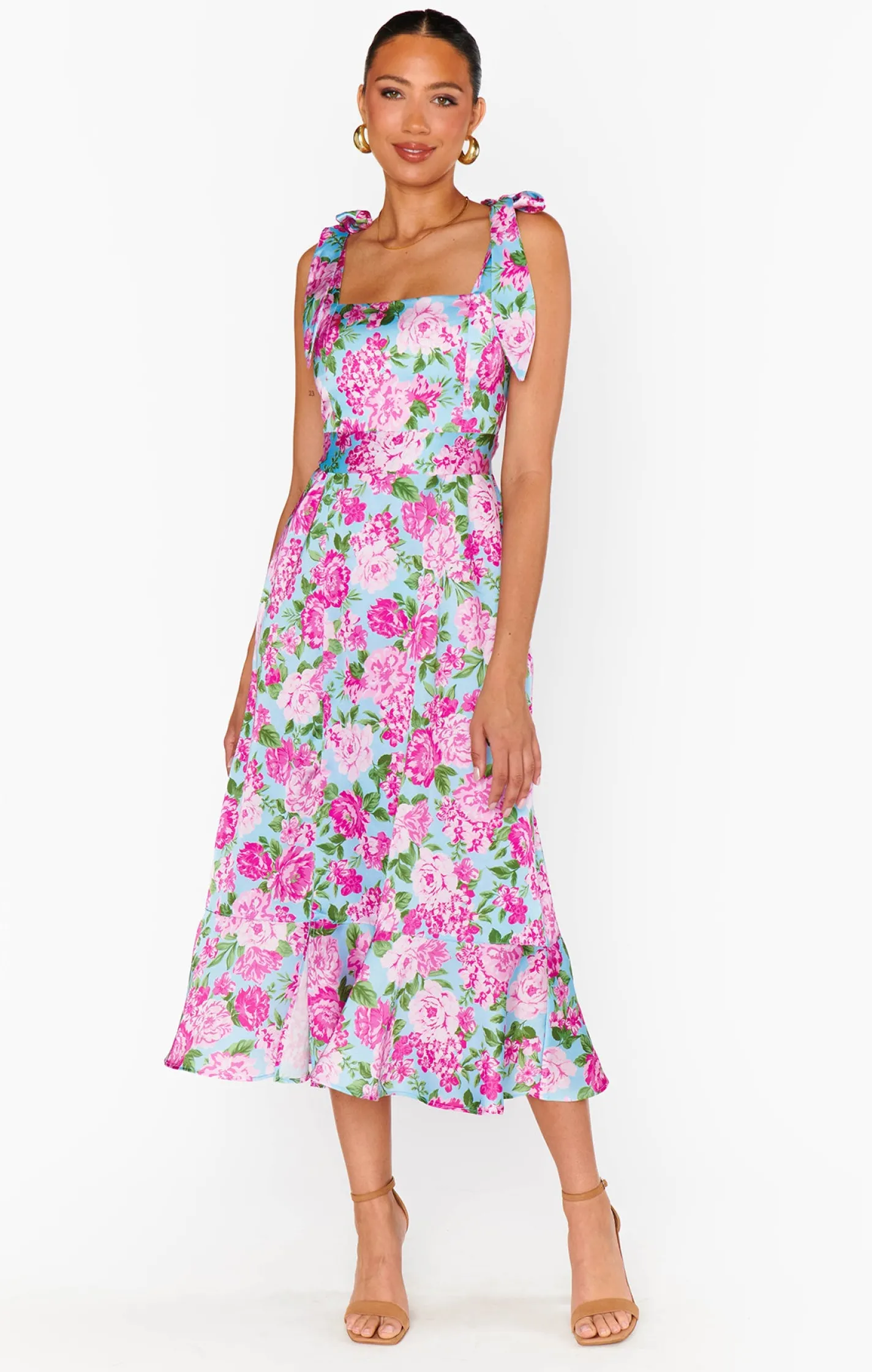 Kids Show Me Your Mumu Garden Midi Dress