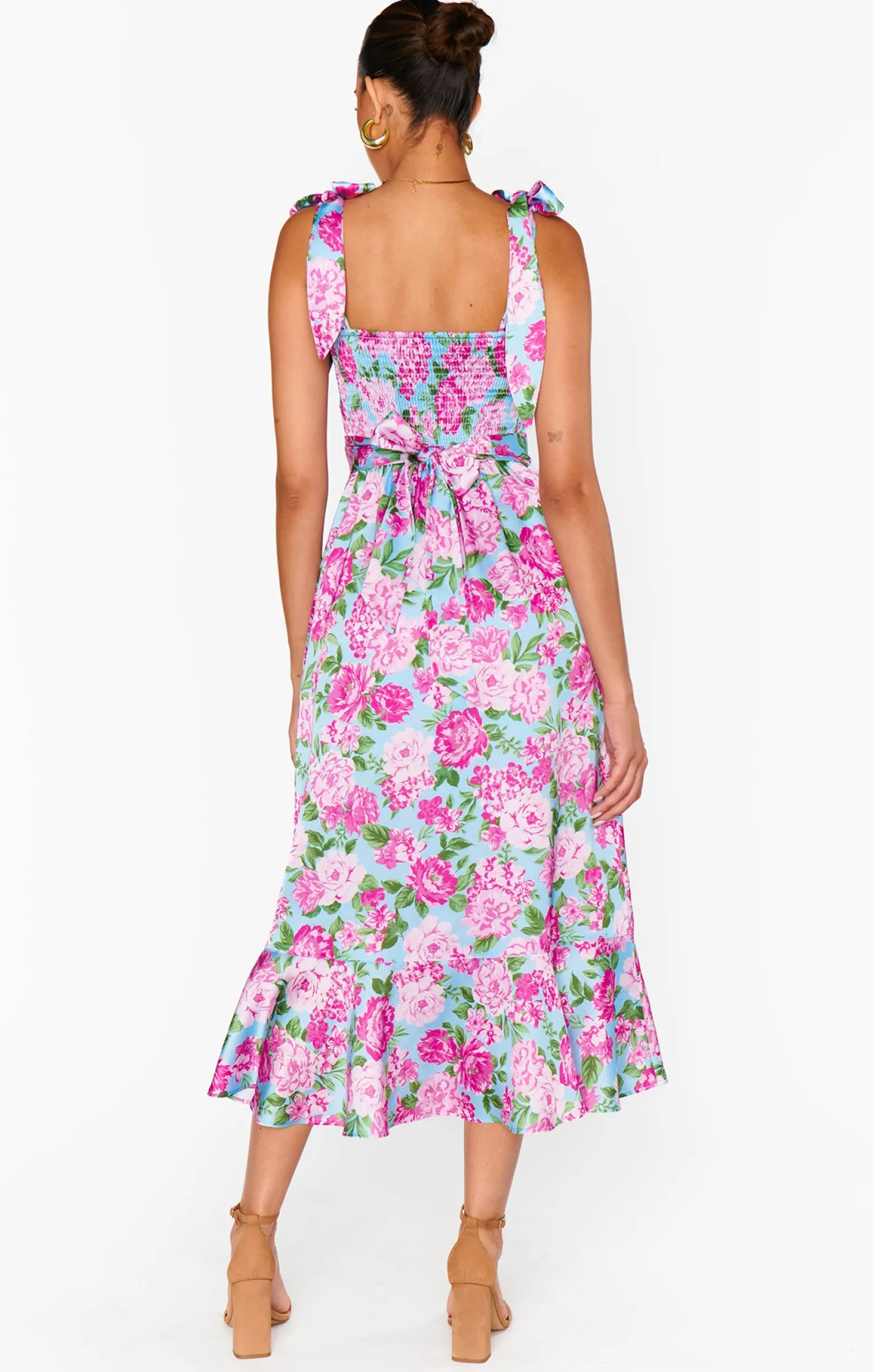 Kids Show Me Your Mumu Garden Midi Dress