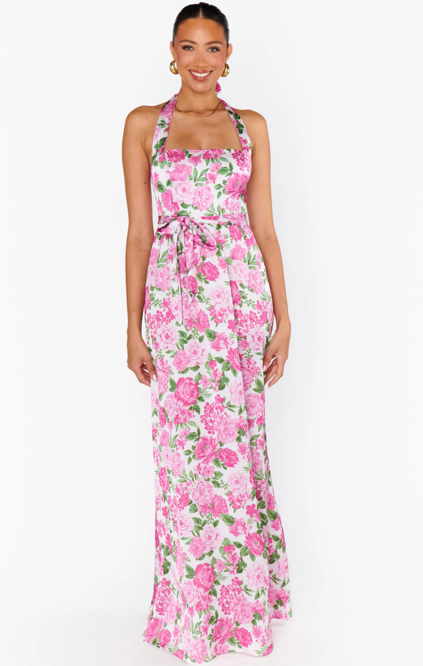 Show Me Your Mumu Hazel Halter Maxi Dress