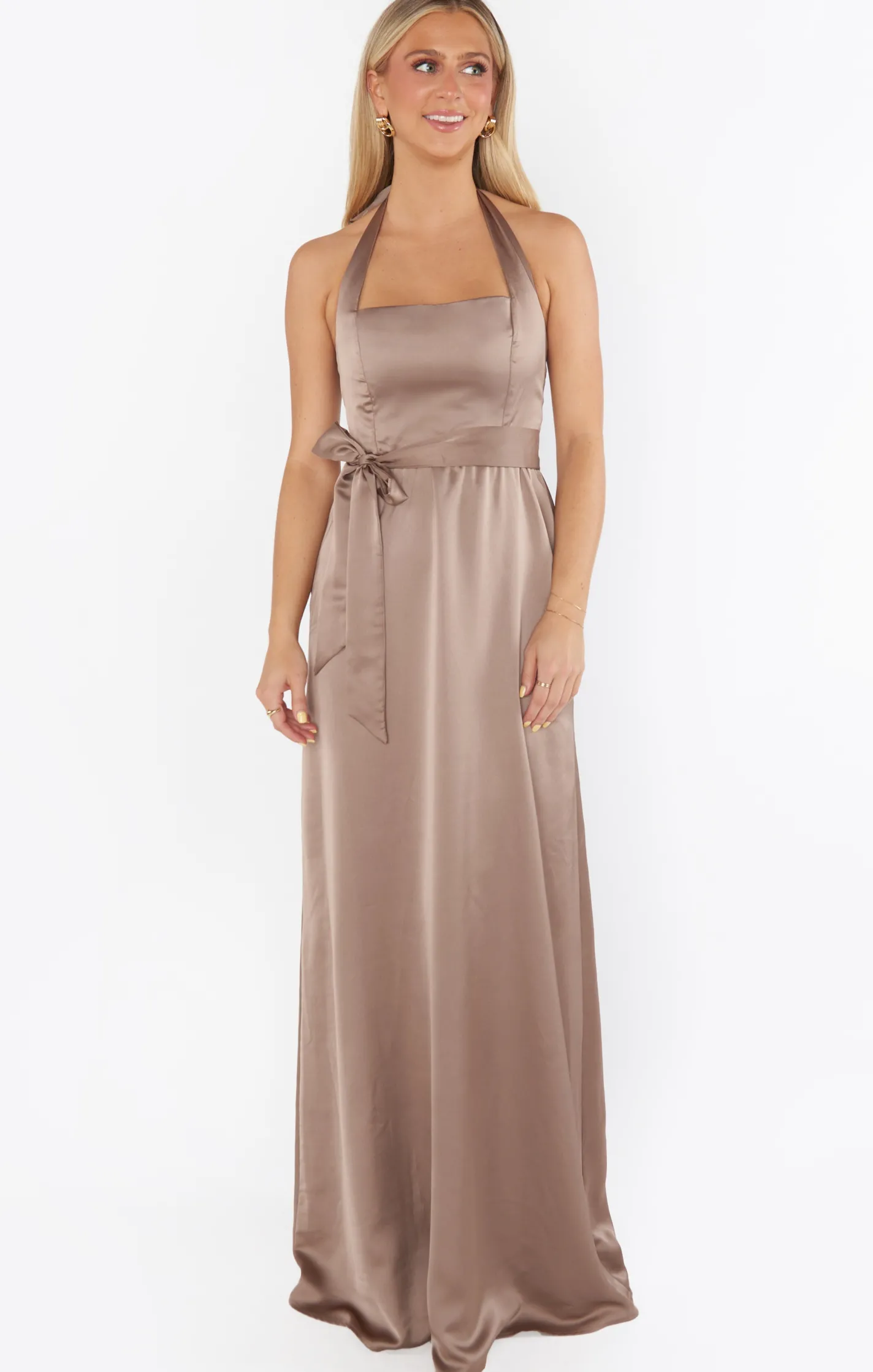 Show Me Your Mumu Hazel Halter Maxi Dress