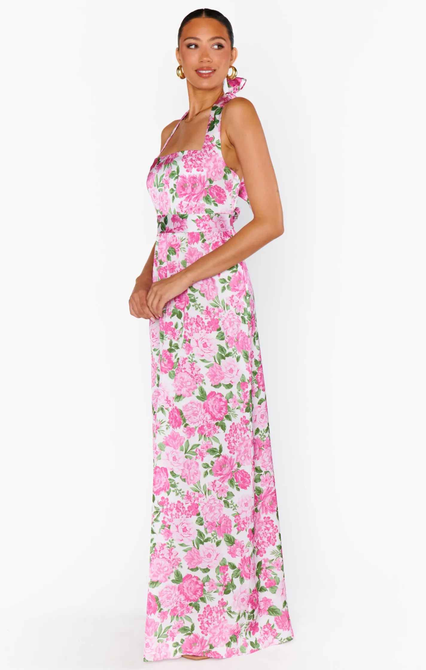 Show Me Your Mumu Hazel Halter Maxi Dress