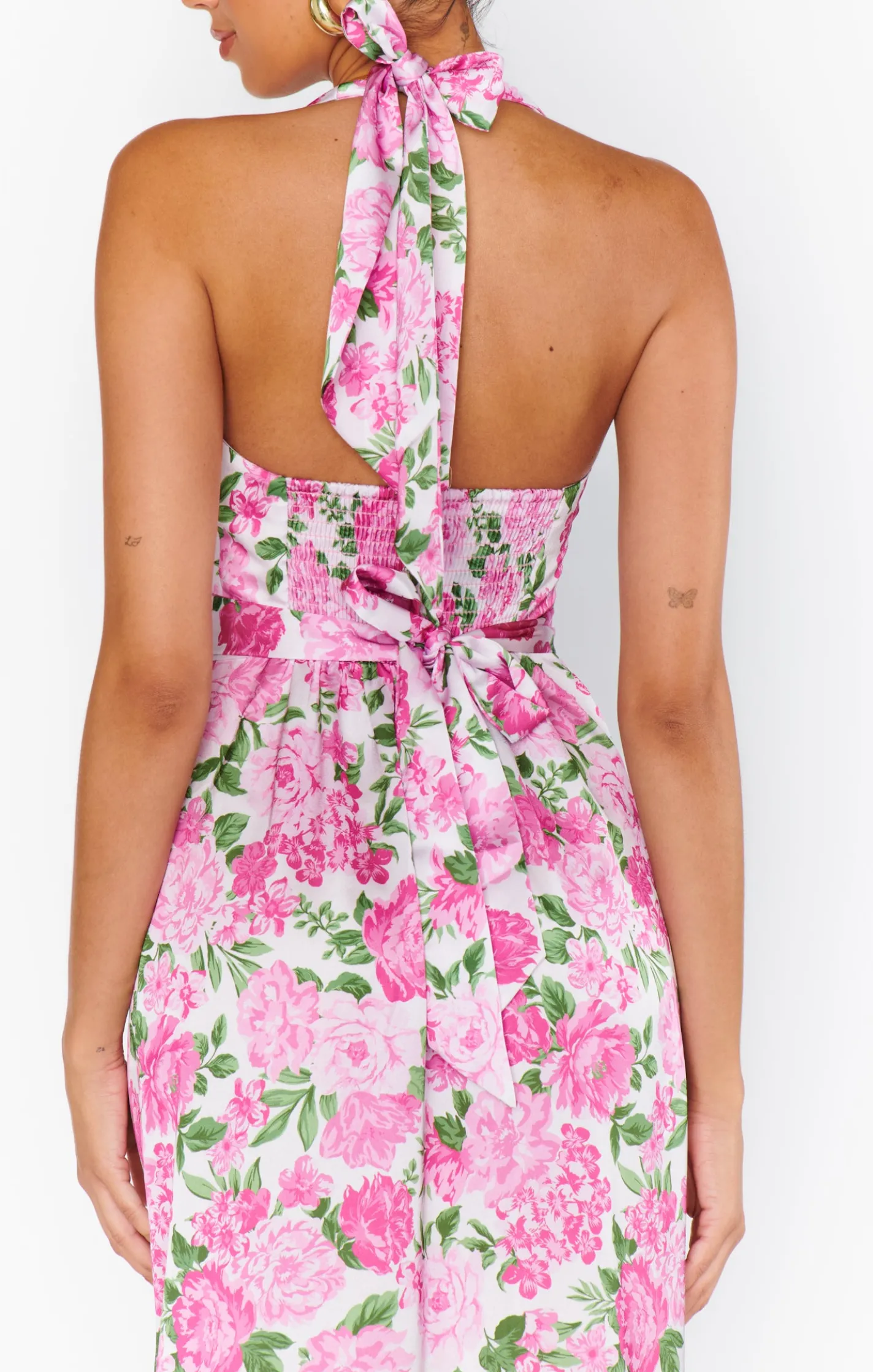 Show Me Your Mumu Hazel Halter Maxi Dress