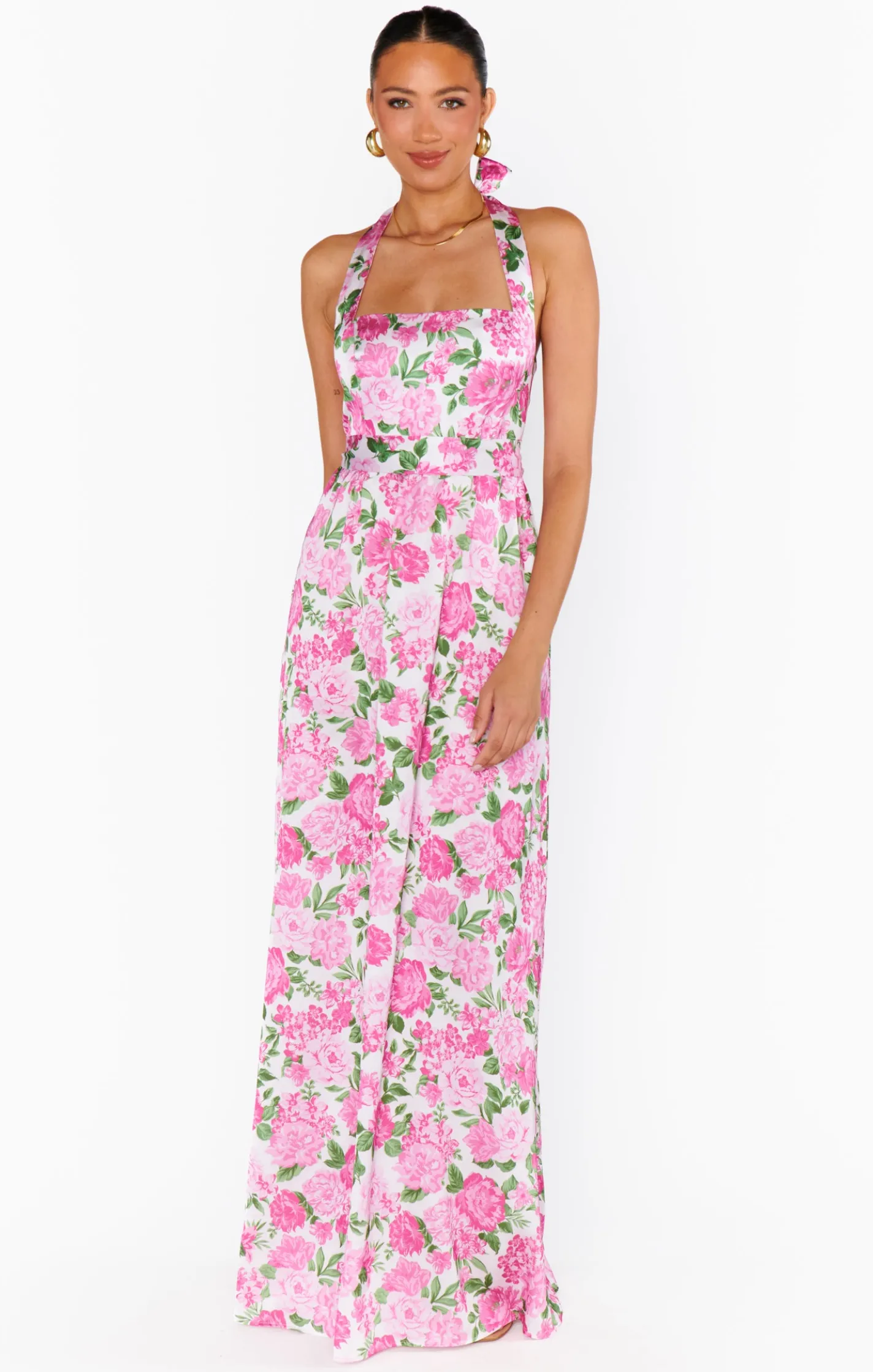 Show Me Your Mumu Hazel Halter Maxi Dress