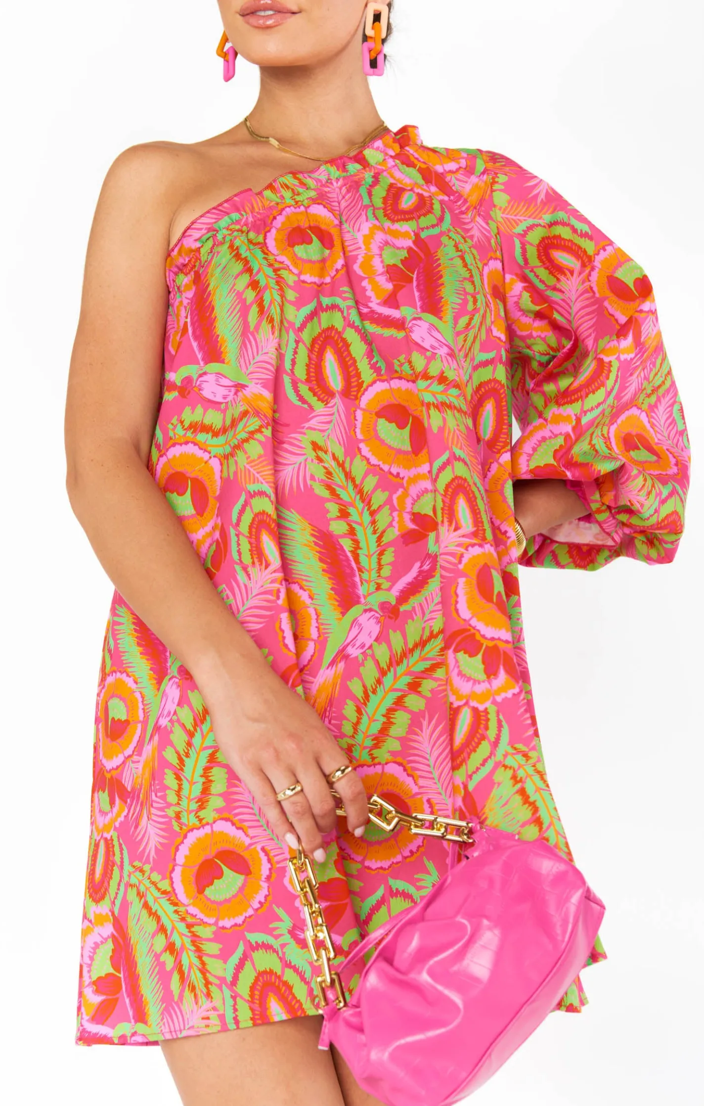Kids Show Me Your Mumu High Volume Mini Dress