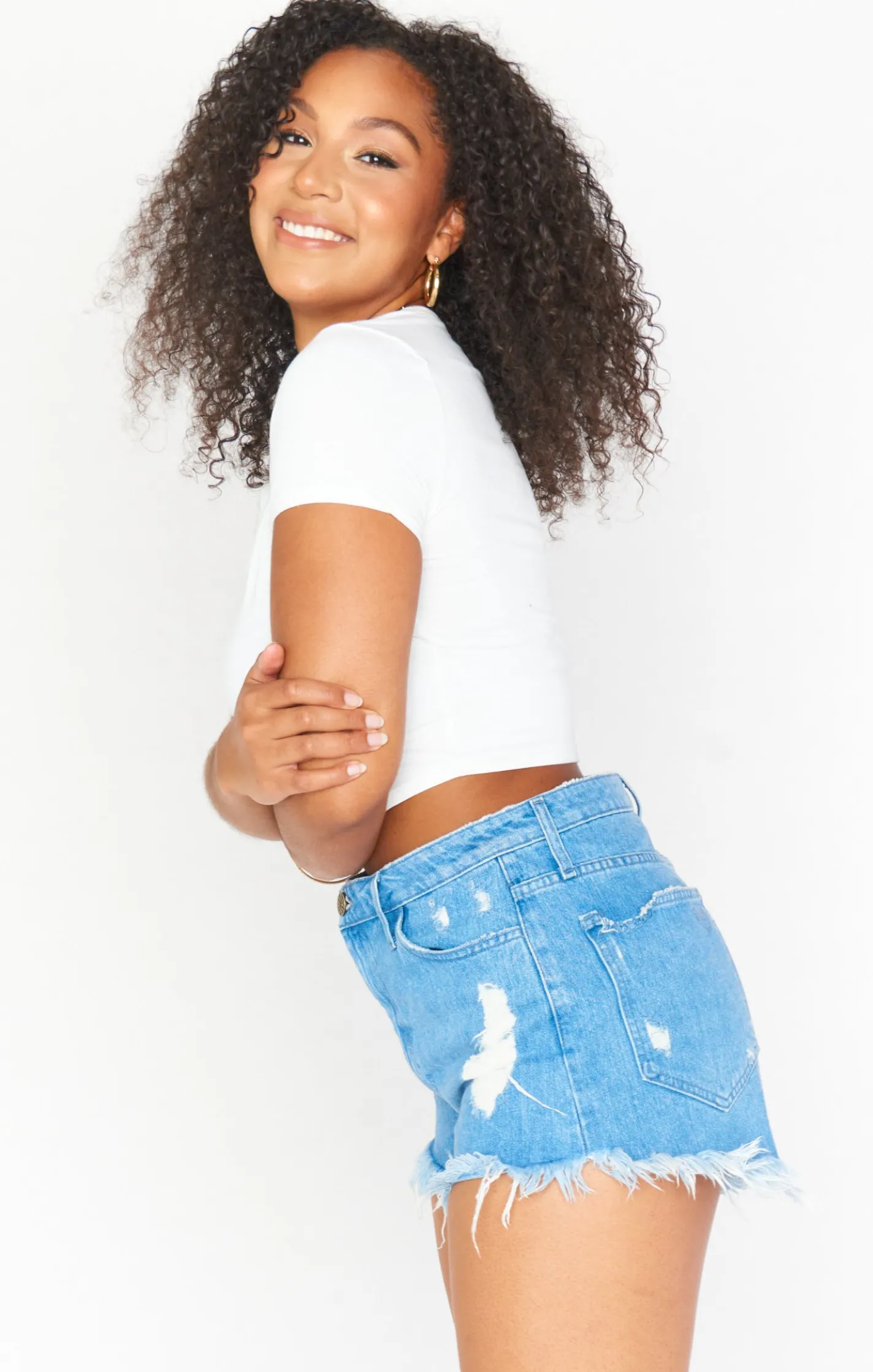 Show Me Your Mumu Houston High Waisted Shorts