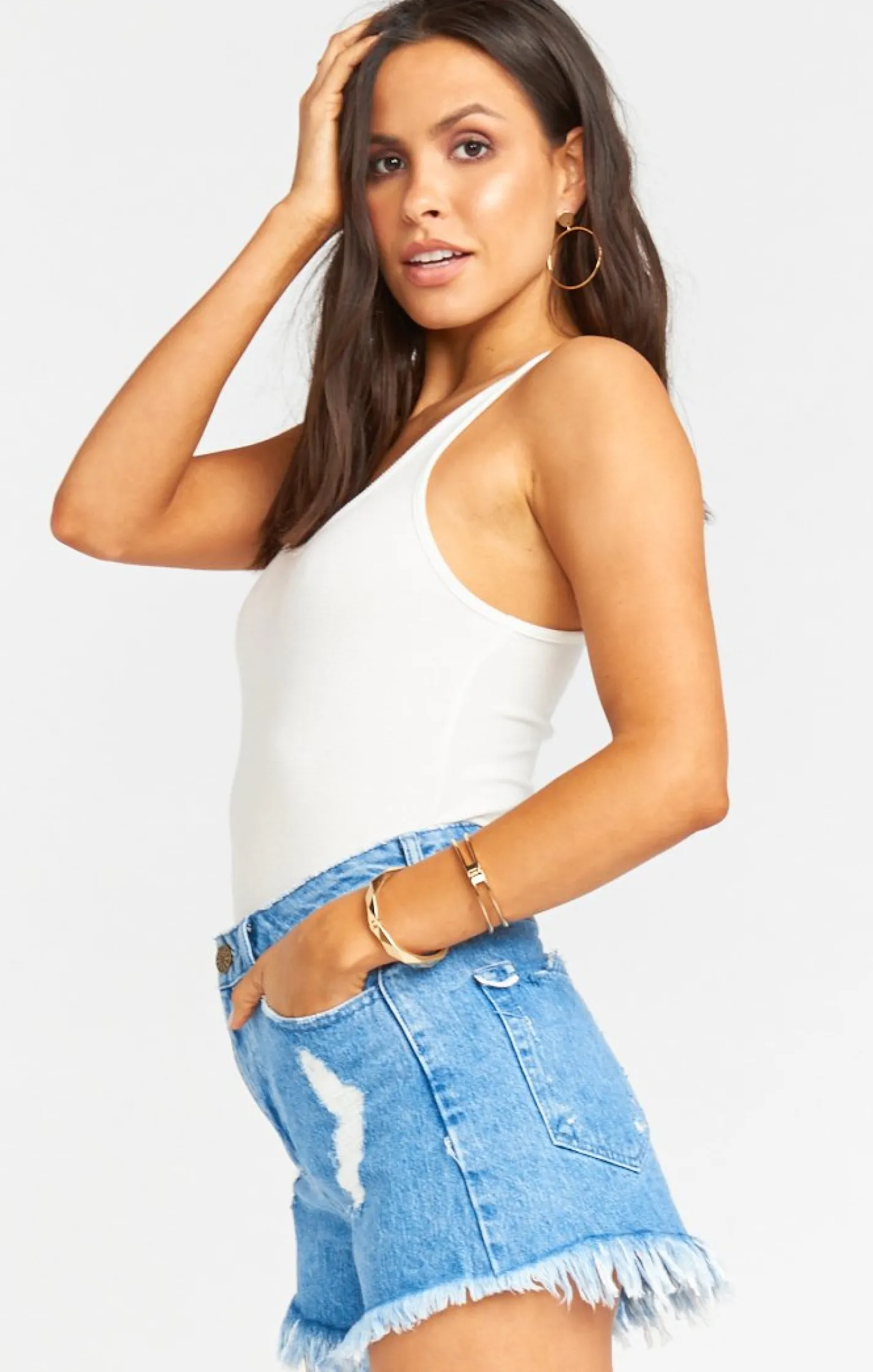 Show Me Your Mumu Houston High Waisted Shorts