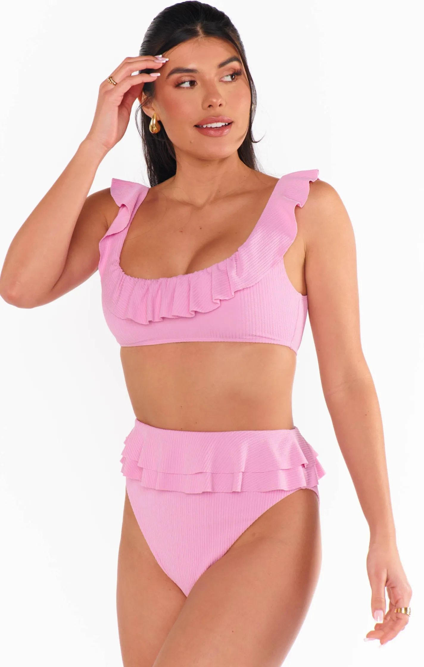Show Me Your Mumu Island Double Ruffle Bottom