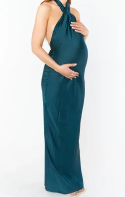 Show Me Your Mumu Jasmine Halter Maxi Dress