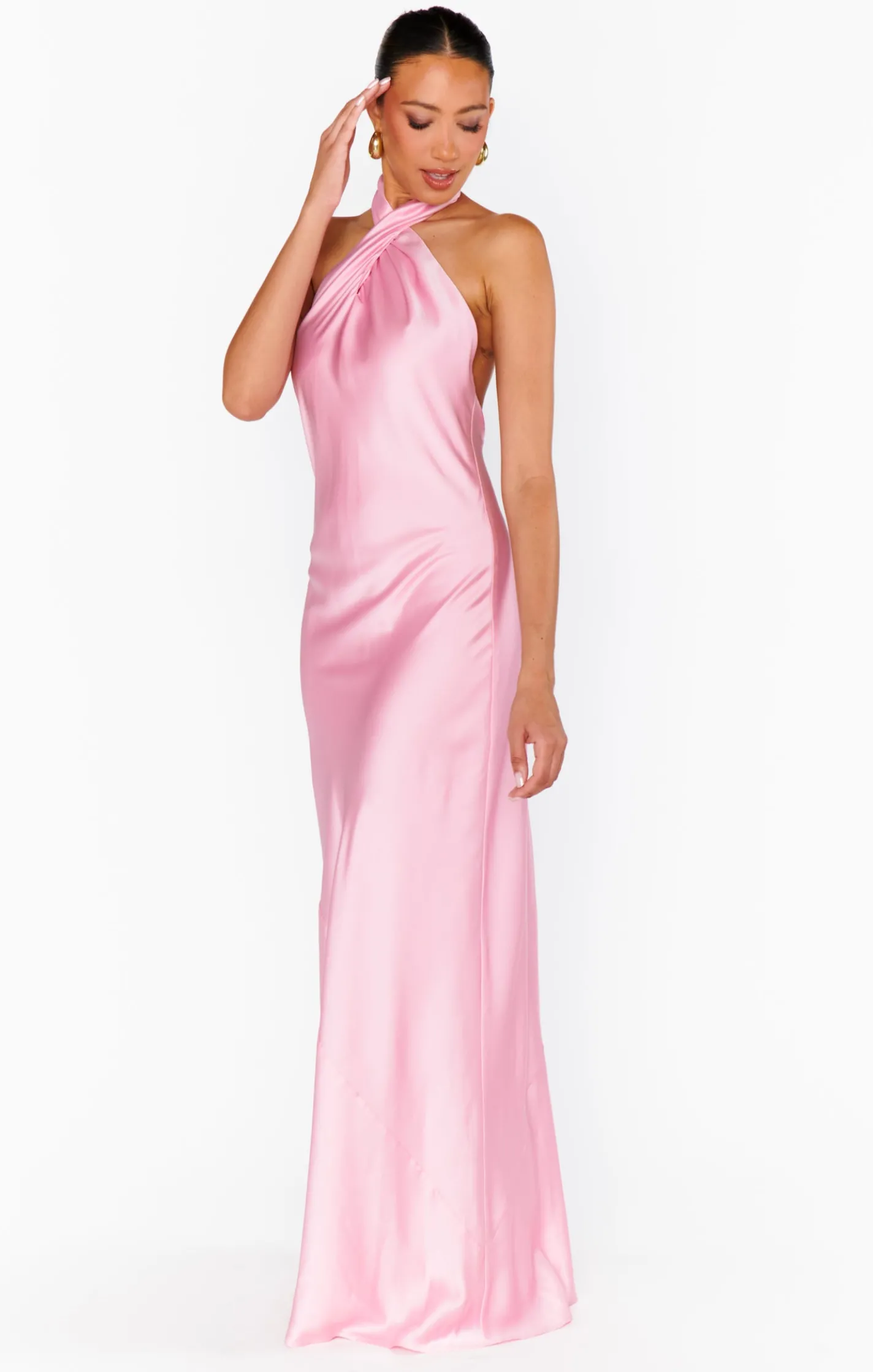 Kids Show Me Your Mumu Jasmine Halter Maxi Dress