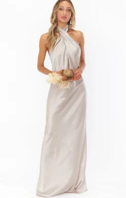 Kids Show Me Your Mumu Jasmine Halter Maxi Dress