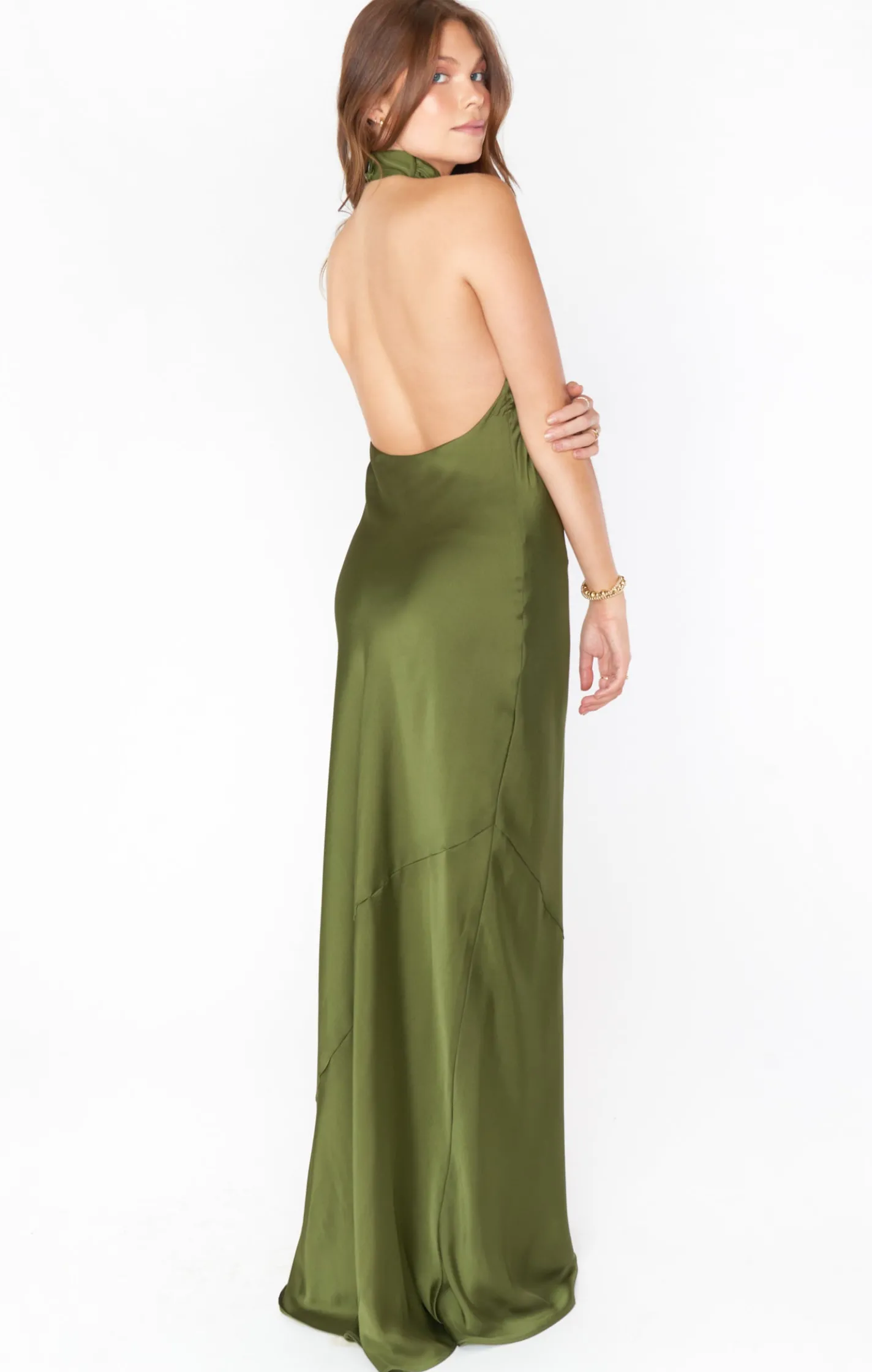 Kids Show Me Your Mumu Jasmine Halter Maxi Dress