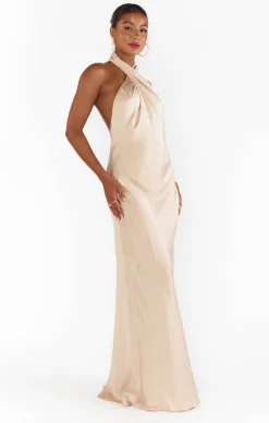Kids Show Me Your Mumu Jasmine Halter Maxi Dress