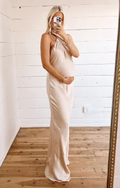 Kids Show Me Your Mumu Jasmine Halter Maxi Dress