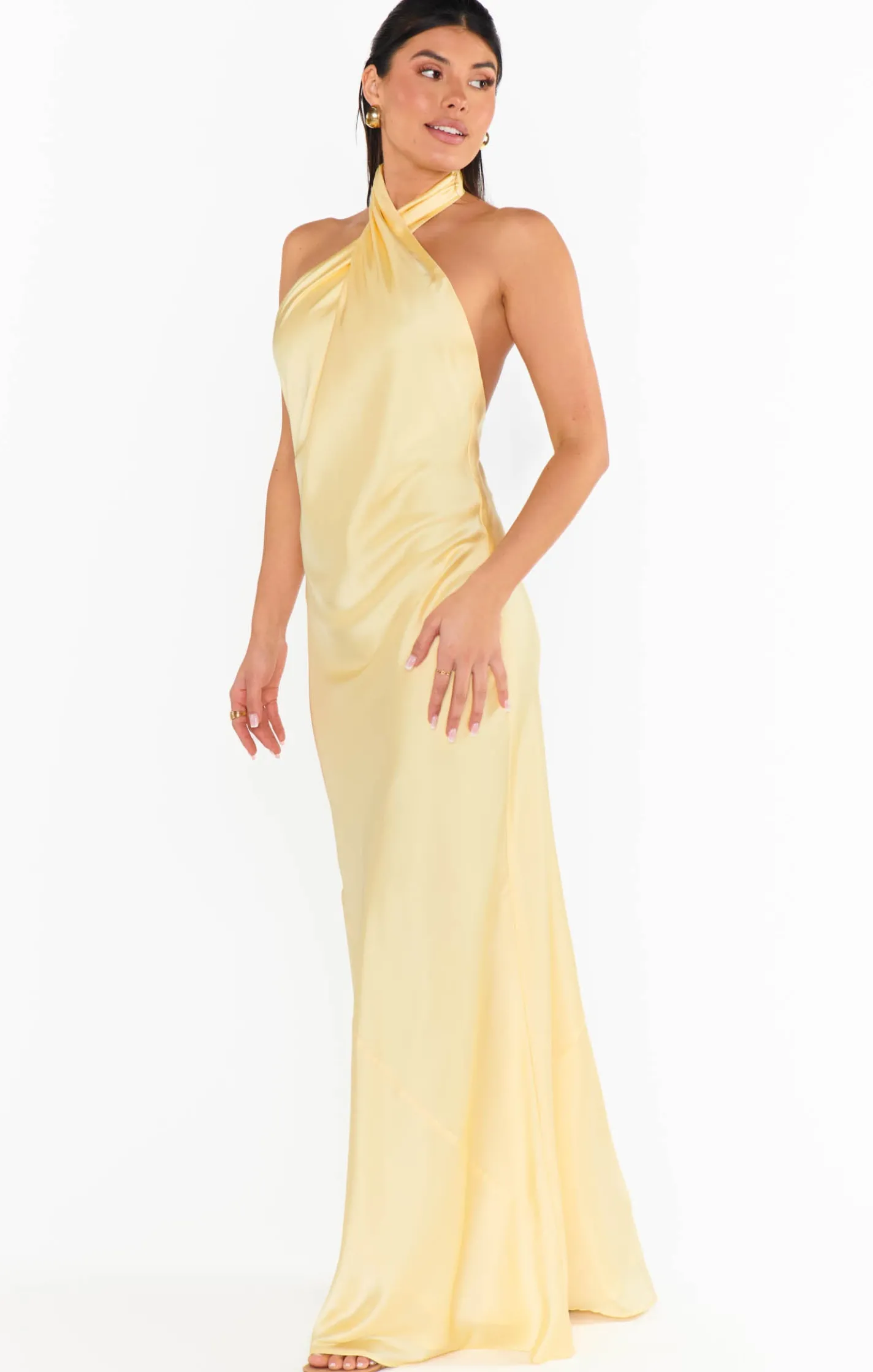 Show Me Your Mumu Jasmine Halter Maxi Dress