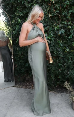 Kids Show Me Your Mumu Jasmine Halter Maxi Dress