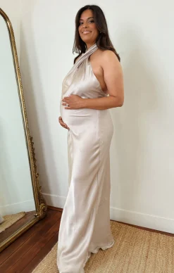 Show Me Your Mumu Jasmine Halter Maxi Dress