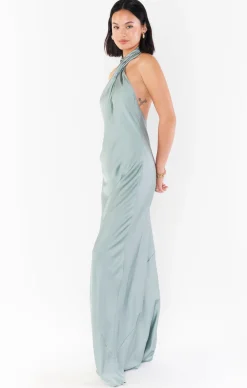 Show Me Your Mumu Jasmine Halter Maxi Dress