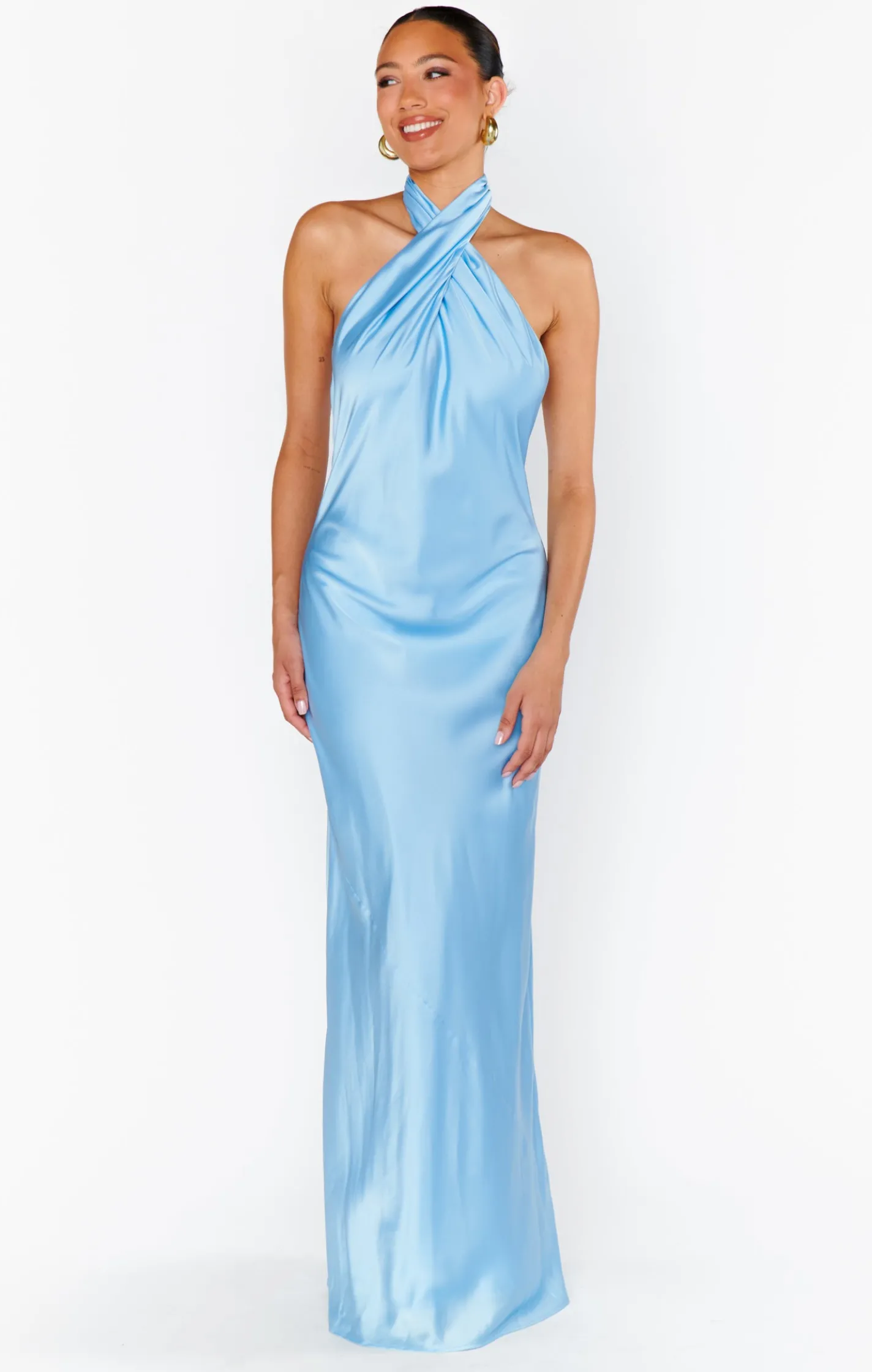 Kids Show Me Your Mumu Jasmine Halter Maxi Dress