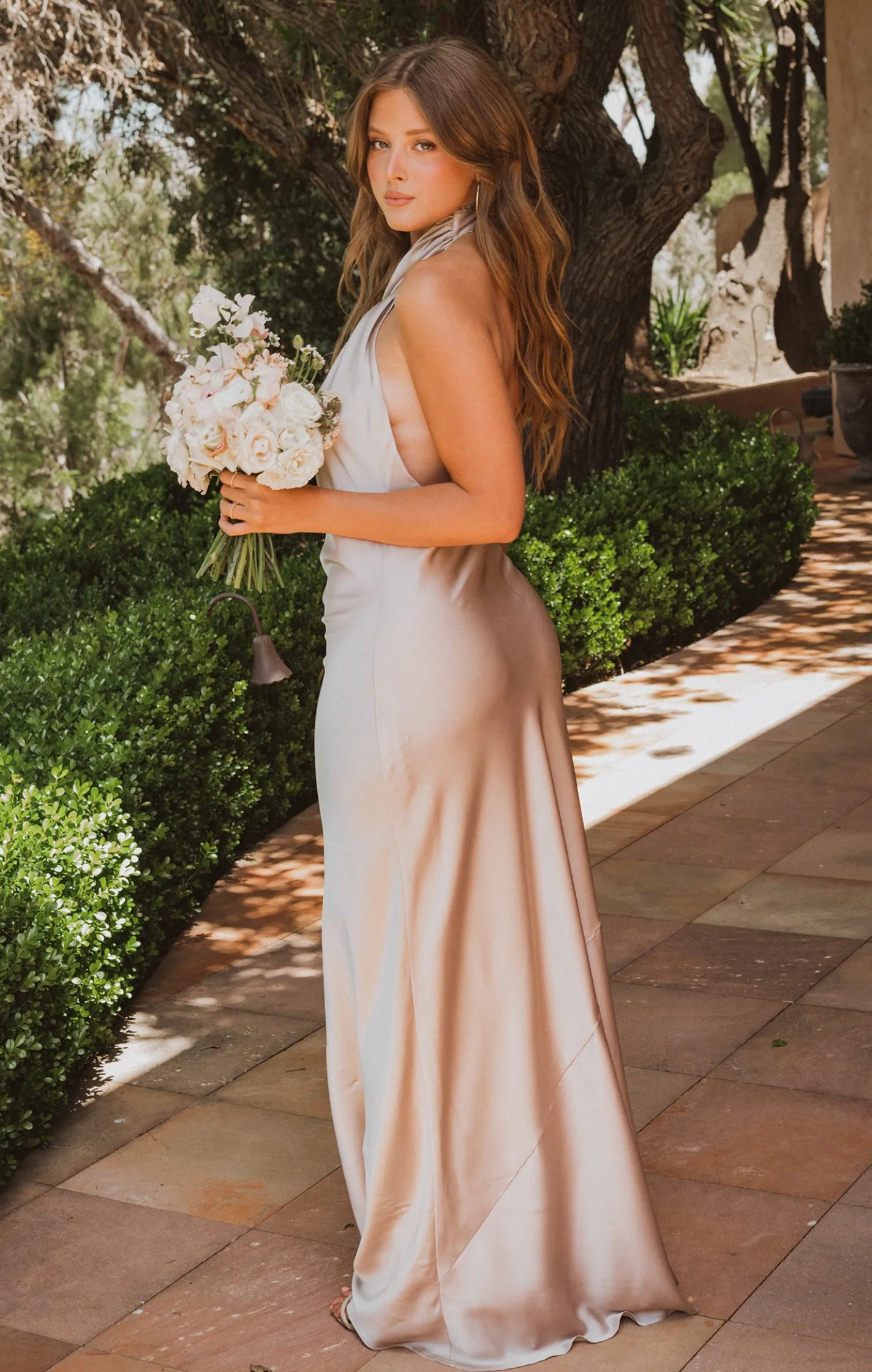 Kids Show Me Your Mumu Jasmine Halter Maxi Dress