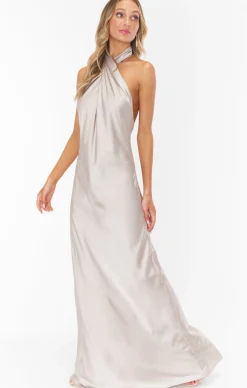 Kids Show Me Your Mumu Jasmine Halter Maxi Dress