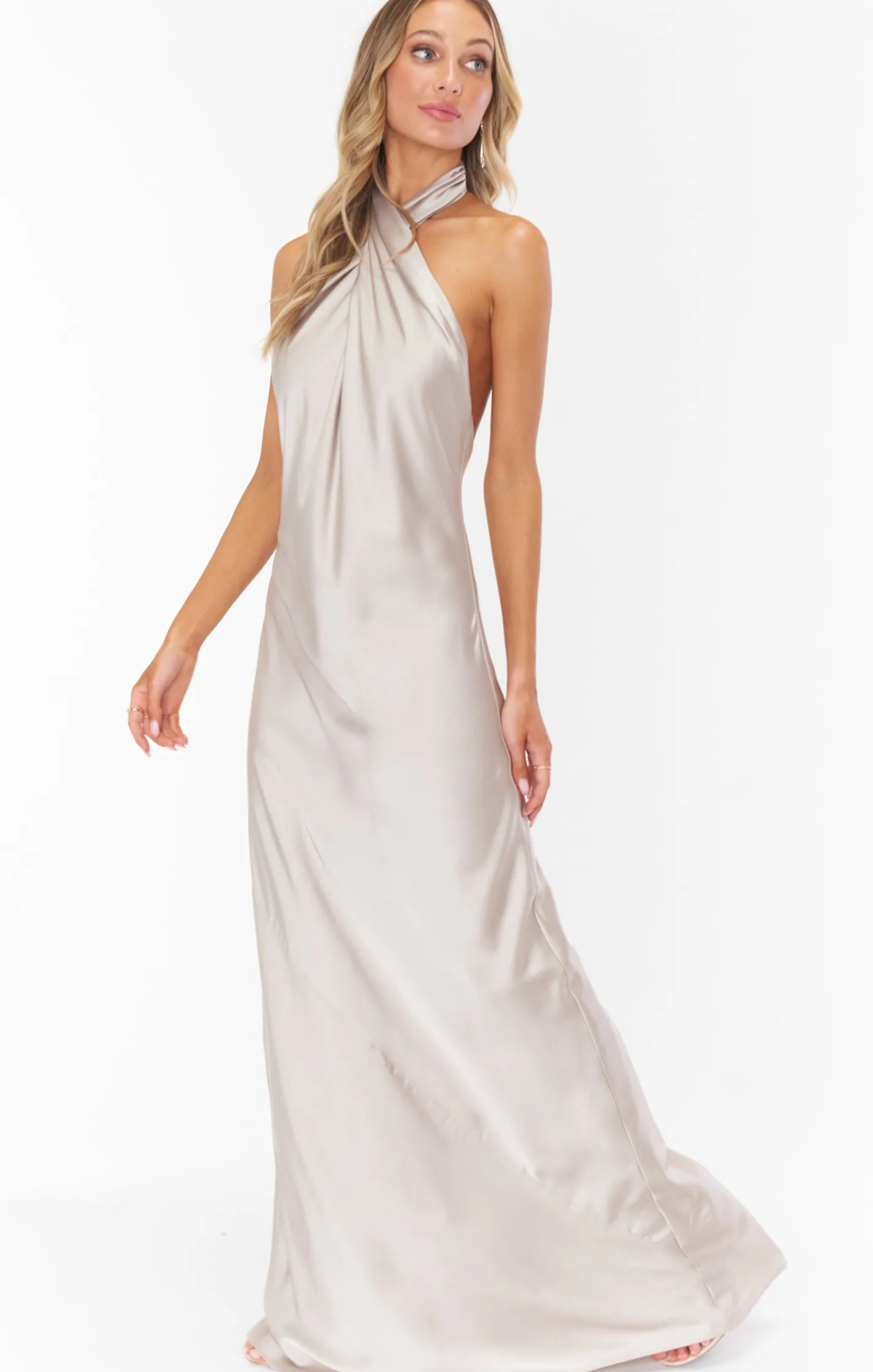 Kids Show Me Your Mumu Jasmine Halter Maxi Dress
