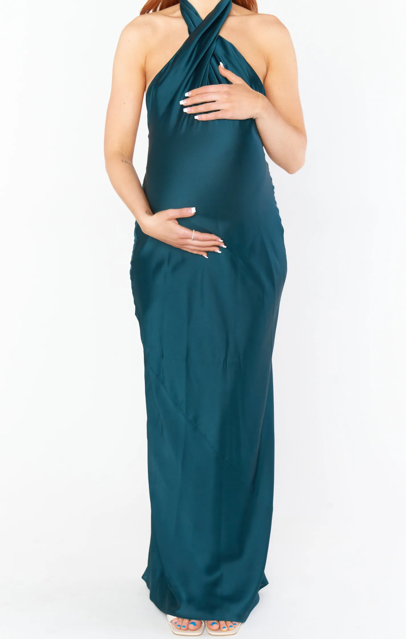 Kids Show Me Your Mumu Jasmine Halter Maxi Dress