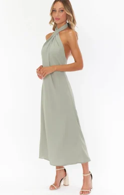 Kids Show Me Your Mumu Jasmine Halter Midi Dress