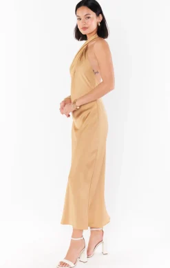 Kids Show Me Your Mumu Jasmine Halter Midi Dress