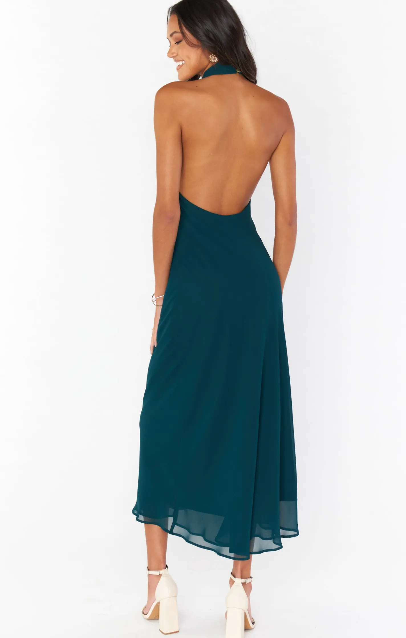 Kids Show Me Your Mumu Jasmine Halter Midi Dress
