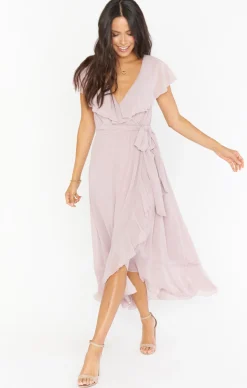 Kids Show Me Your Mumu Jess Ruffle Midi Dress