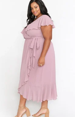 Kids Show Me Your Mumu Jess Ruffle Midi Dress