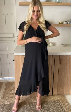 Kids Show Me Your Mumu Jess Ruffle Midi Dress