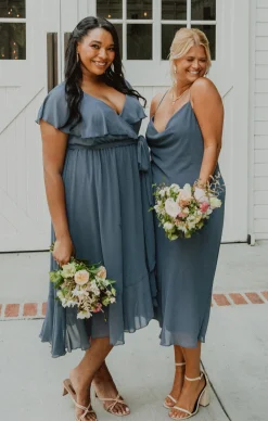 Kids Show Me Your Mumu Jess Ruffle Midi Dress
