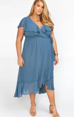 Kids Show Me Your Mumu Jess Ruffle Midi Dress