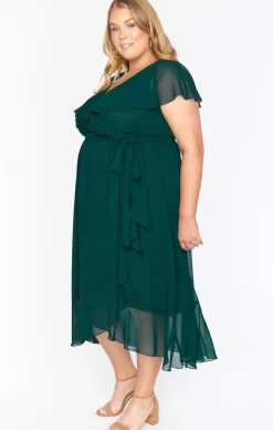 Kids Show Me Your Mumu Jess Ruffle Midi Dress